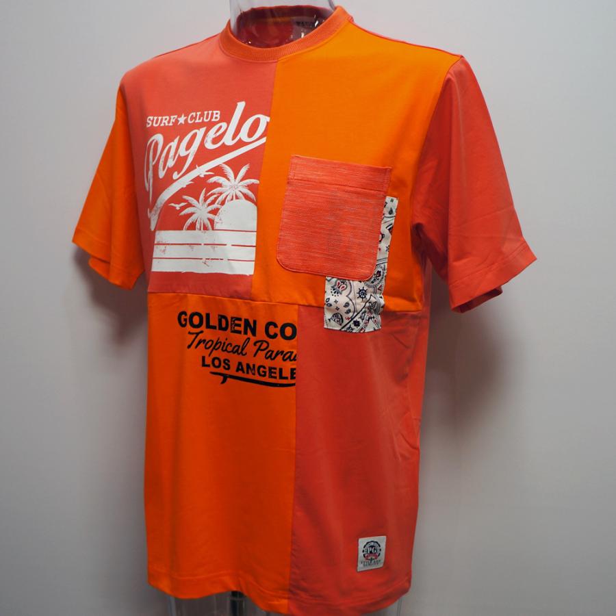 PAGELO パジェロ 21 春夏 SS 新作・半袖Tシャツ(3L)11-2507-07-77-3L｜aldo-youhin｜03