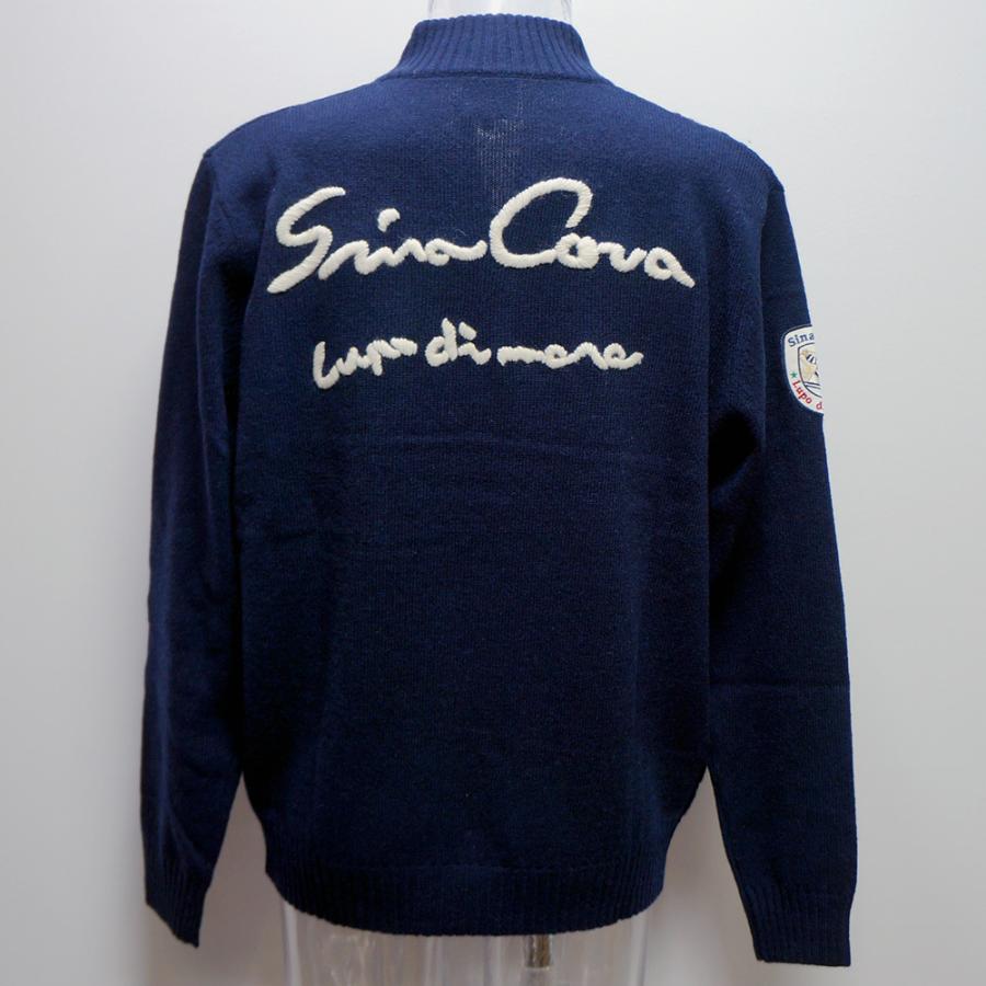 SINA COVA シナコバ・20 秋冬 AW 新作・ZIPアップ セーター(L)(LL  