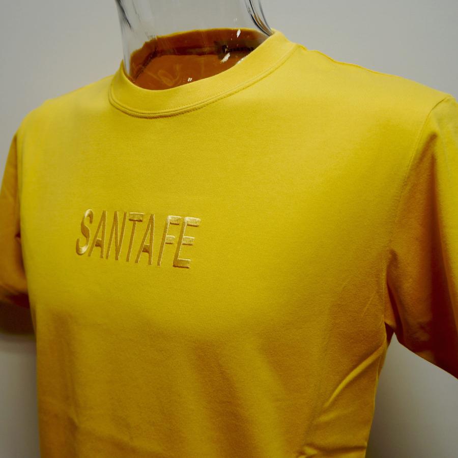 サンタフェ サンタフェ・21 春夏 SS 新作・同色刺繍 半袖Tシャツ(M)(L 