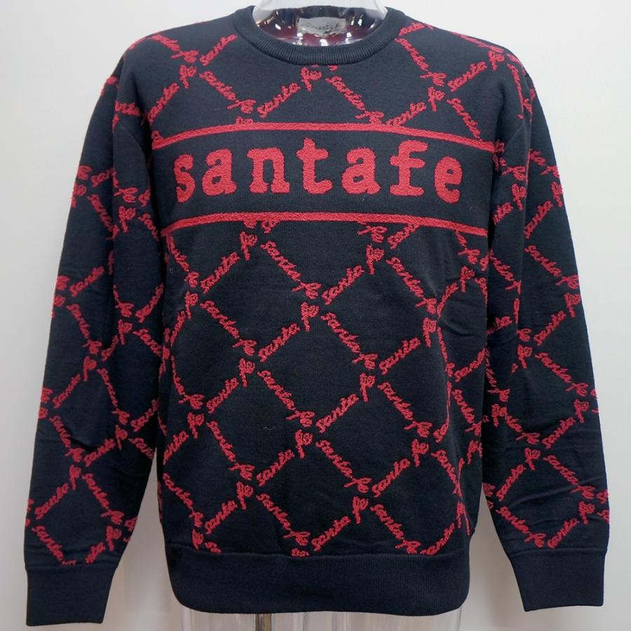 サンタフェ サンタフェ・22 秋冬 AW 新作・モール使い ロゴ セーター