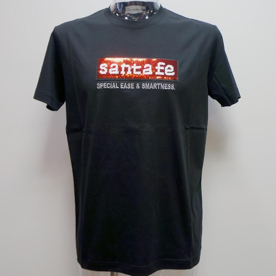 サンタフェ サンタフェ・22 春夏 SS 新作・スパンコール 半袖 Tシャツ