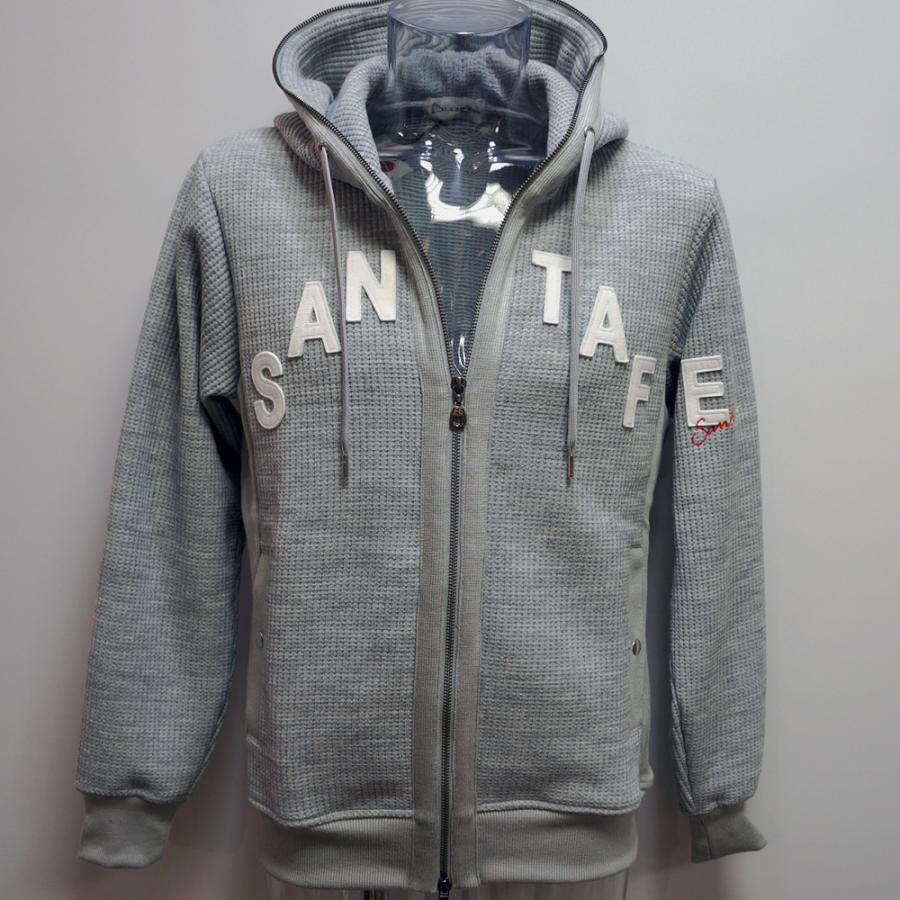 サンタフェ サンタフェ・22 AW 秋冬・ワッフル素材 フルジップ