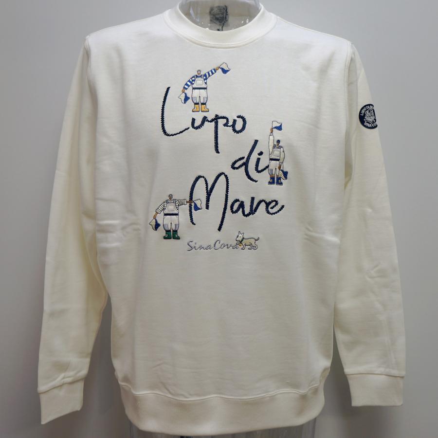 【新品未使用品　タグ付】シナコバ　丸首トレーナー　クルー　L 日本製　スウェット アウトレット】シナコバ （SINA COVA） クルーネックトレーナー 22220040