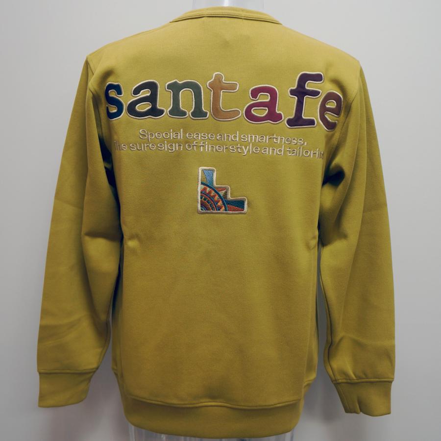 サンタフェ サンタフェ・23 AW 秋冬・丸首 バックアップリケ刺繍 サンタフェ サンタフェ・23 AW 秋冬・丸首 バックアップリケ刺繍