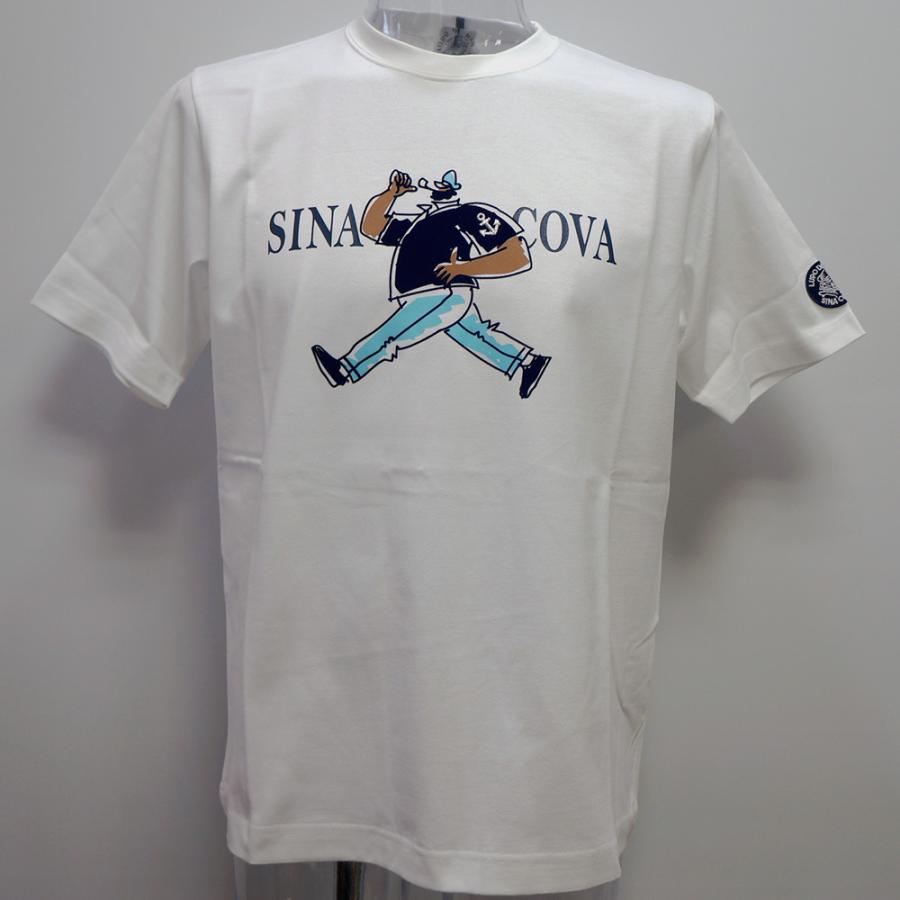 SINA COVA（シナコバ） シナコバ・23 春夏 SS 新作・半袖 Tシャツ(M)(L