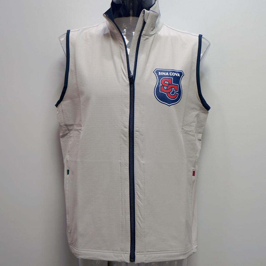 SINA COVA（シナコバ） シナコバ・23 秋冬 AW 新作・ZIPUP ベスト(L