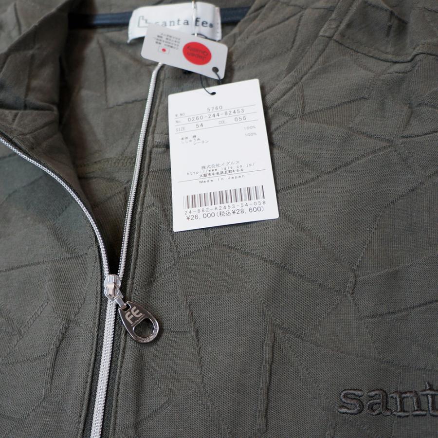 ☆40%割引☆Santafe 襟付き長袖ポロシャツ　L ☆40%割引☆Santafe 襟付き長袖ポロシャツ L