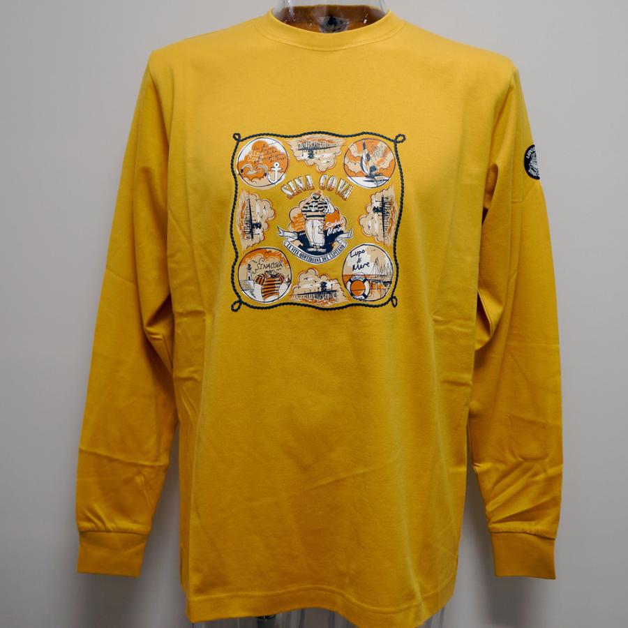 SINA COVA（シナコバ） シナコバ・24 秋冬 AW 新作・長袖Tシャツ(L)(LL 