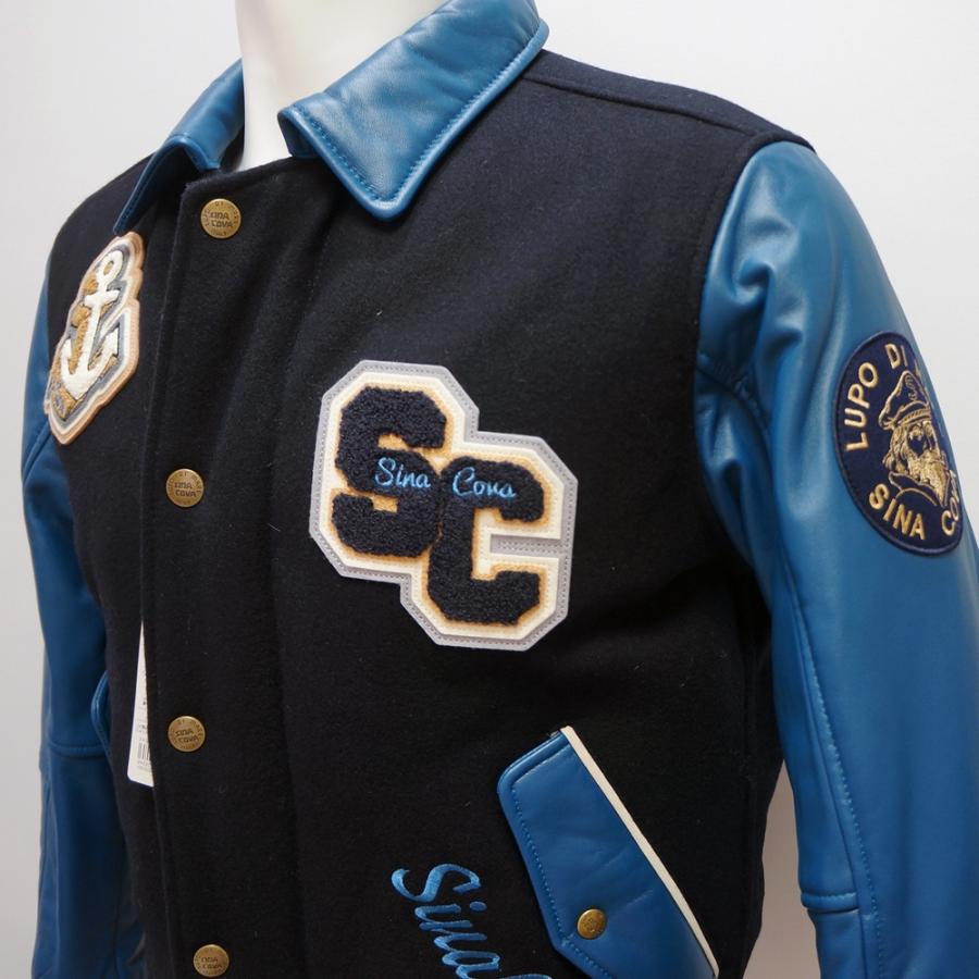 SINA COVA シナコバ・24 秋冬 AW 新作・羊革使い スタジャン(L