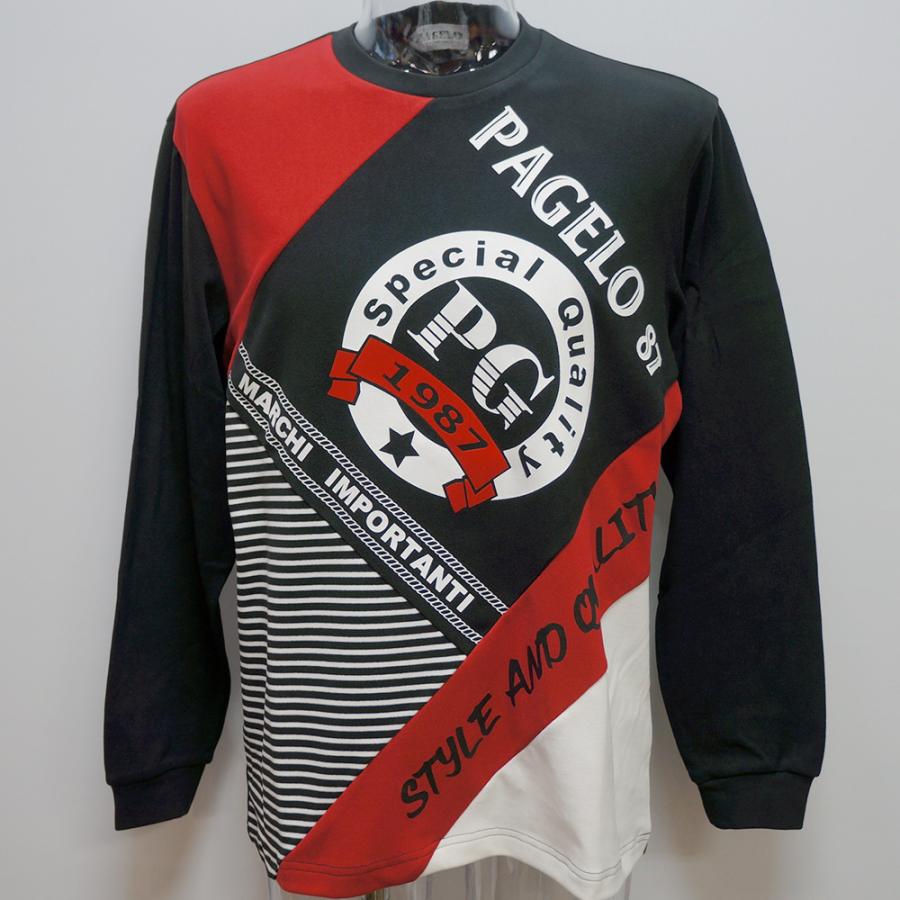 ANGELO PAGELO パジェロ 22 秋冬 AW 新作 起毛 長袖Tシャツ(M)(L)(LL 