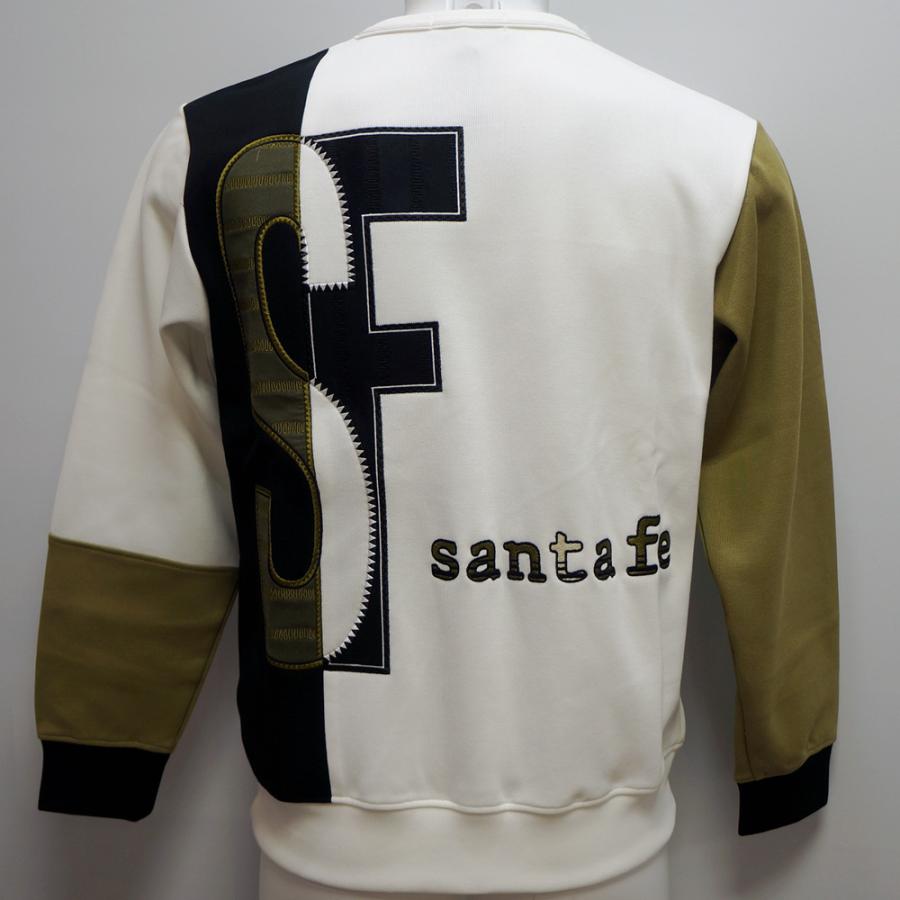 サンタフェ サンタフェ・25 AW 秋冬・SF刺繍 丸首 トレーナー(L)(LL