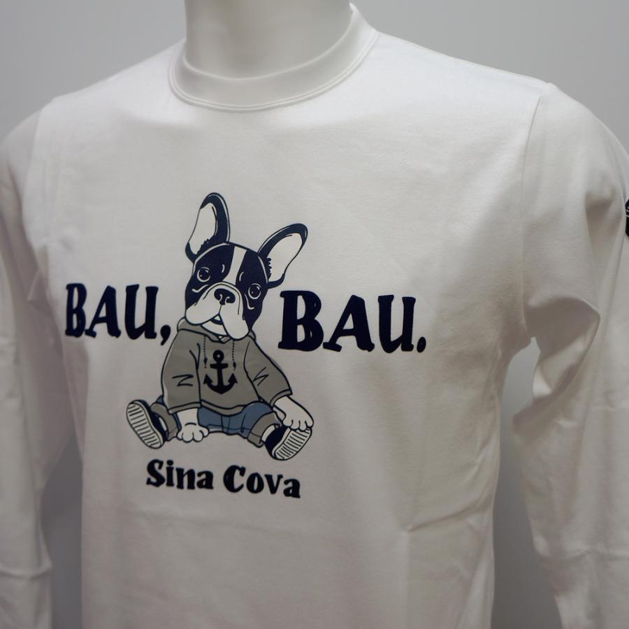 SINA COVA（シナコバ） シナコバ・25 秋冬 AW 新作・長袖Tシャツ(M)(L