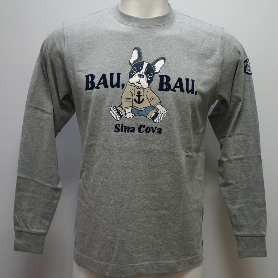 SINA COVA（シナコバ） シナコバ・25 秋冬 AW 新作・長袖Tシャツ(M)(L