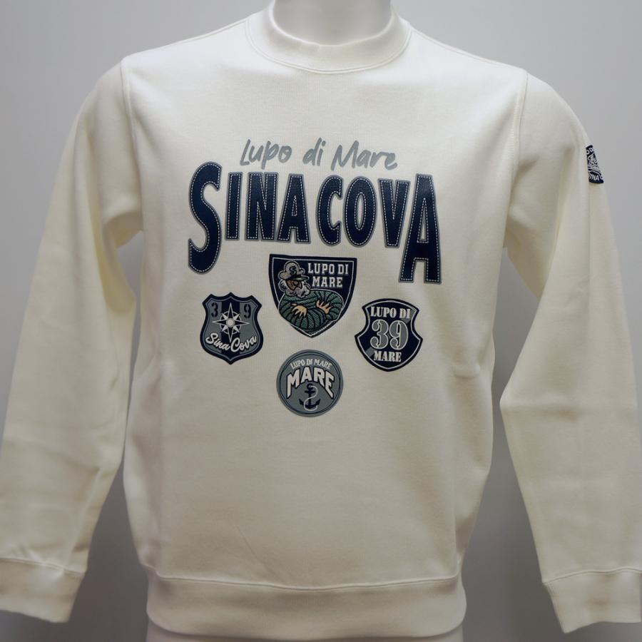 SINA COVA（シナコバ） シナコバ・25 秋冬 AW 新作・丸首 トレーナー(M