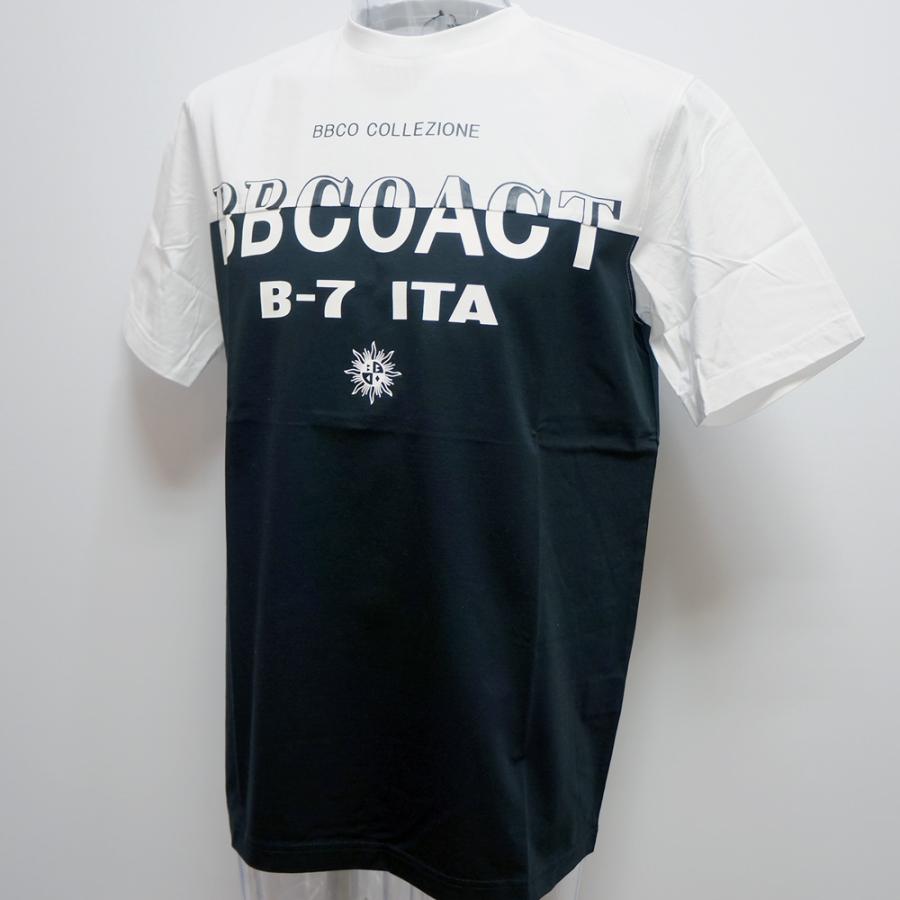 BBCO ビビコ 24 春夏 SS 新作・上下切り替え 半袖Tシャツ(52)(3L)41-2503-01-01-52｜aldo-youhin｜03