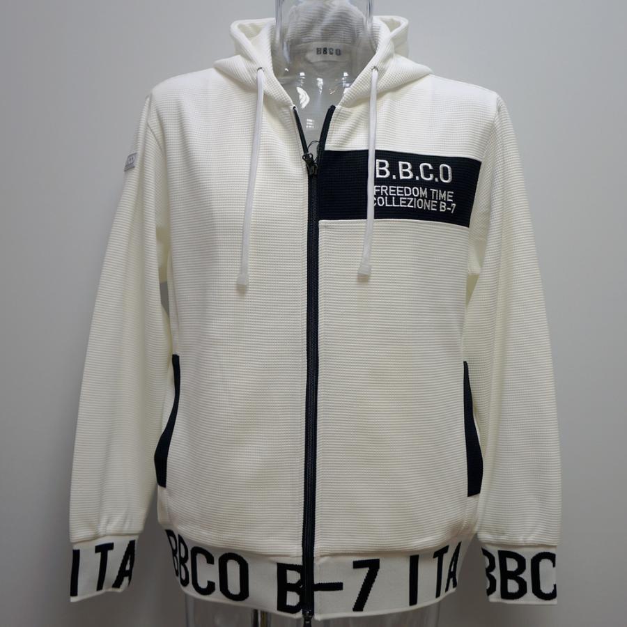 BBCO ビビコ 24 春夏 SS 新作・フルZIPパーカー(L)(LL)41-3106-01-01