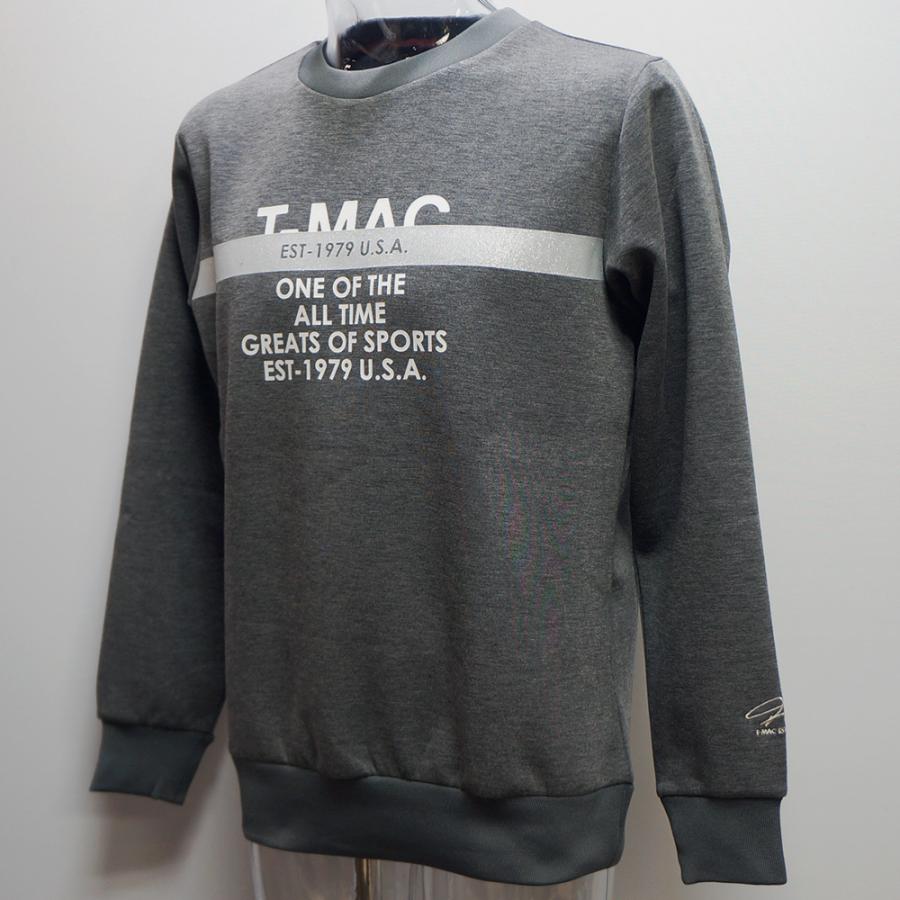 ティーマック T Mac 秋冬 Aw 新作 丸首トレーナー S M L 111 97 111 97 Aldo洋品店 通販 Yahoo ショッピング