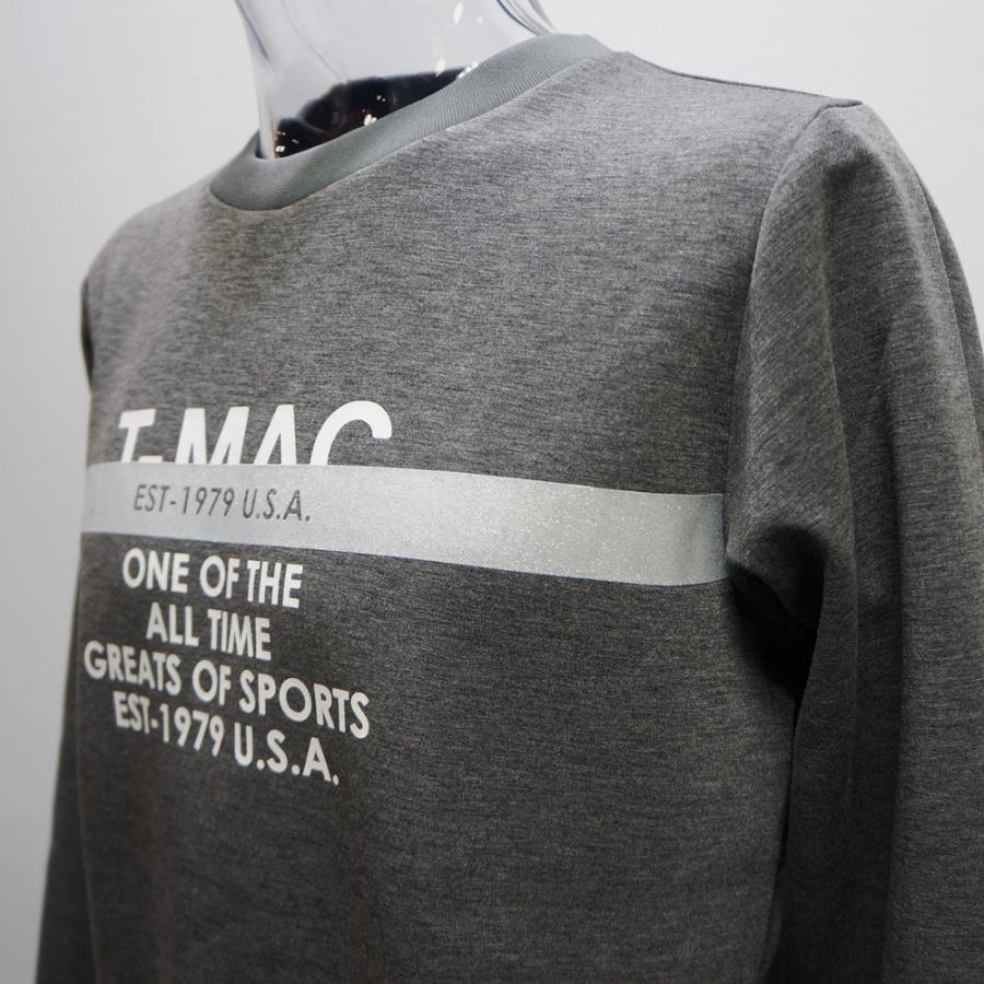 ティーマック T Mac 秋冬 Aw 新作 丸首トレーナー S M L 111 97 111 97 Aldo洋品店 通販 Yahoo ショッピング