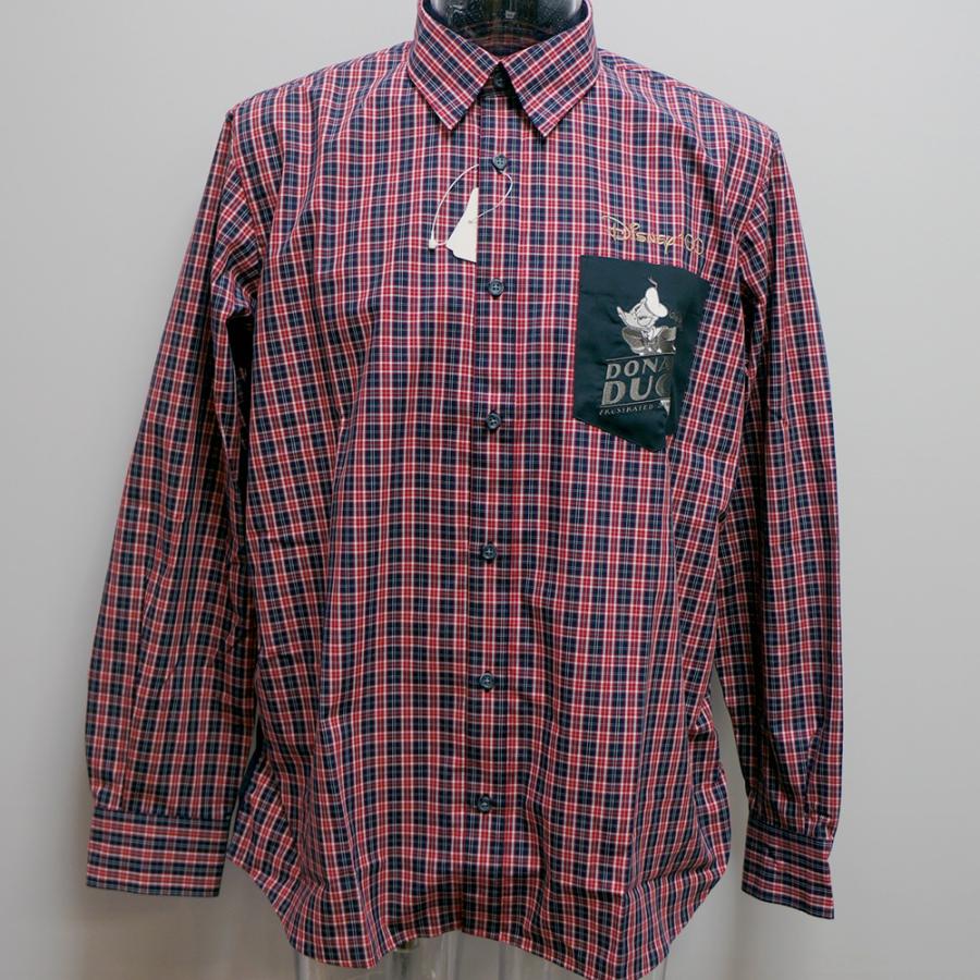 カステルバジャック・23 春夏 SS 新作・ドナルド 長袖シャツ(L)(LL 