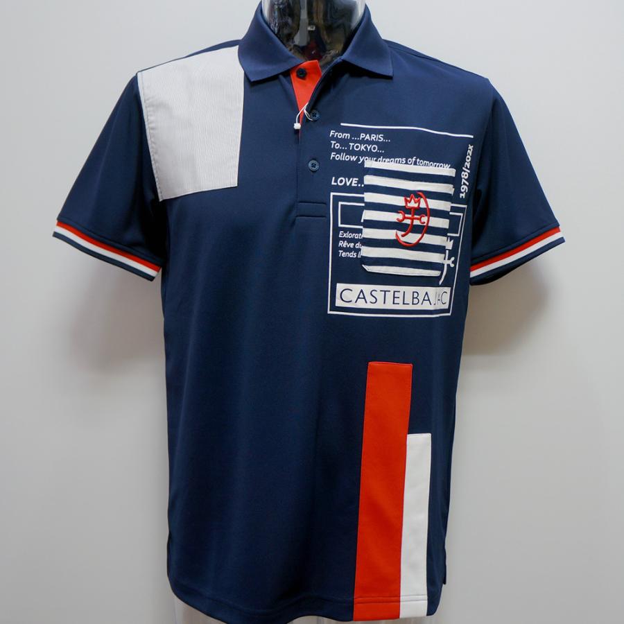 カステルバジャック WOODY WOODPECKER ポロシャツ 50 69 ウッドペッカー