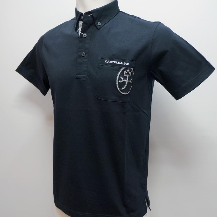 新品タグ付き！CASTELBAJAC 25SS 半袖ポロシャツ 46 CASTELBAJAC（カステルバジャック） スポーツ・25 春夏 SS・綿100 半袖