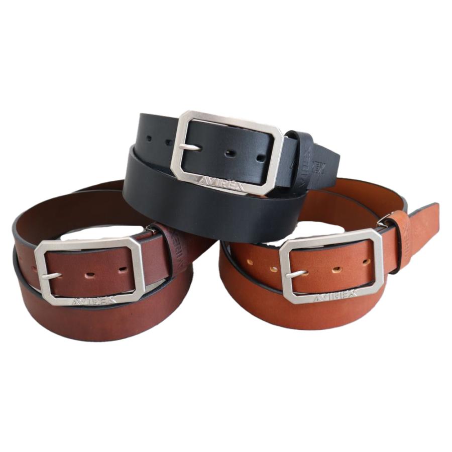 AVIREX（アヴィレックス） アビレックス ベルト 牛革 日本製 AX4202