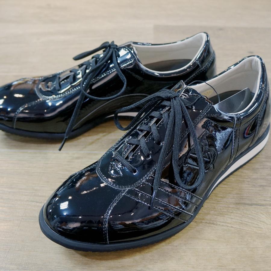 バーニヴァーノ・21 秋冬 AW 新作・BVロゴエナメル スニーカー(M)(L  