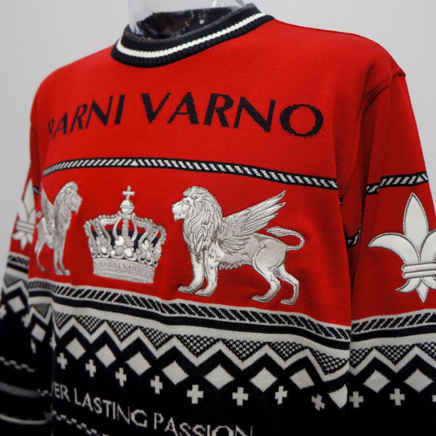 BARNI VARNO ロングTシャツ ライオン LL