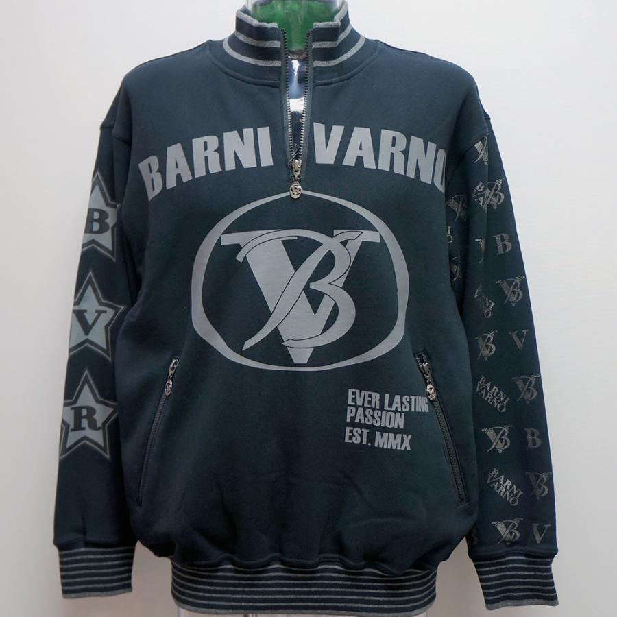 バーニヴァーノ・23 秋冬 AW 新作(L)裏起毛 ZIPUP トレーナー (L)BAW 