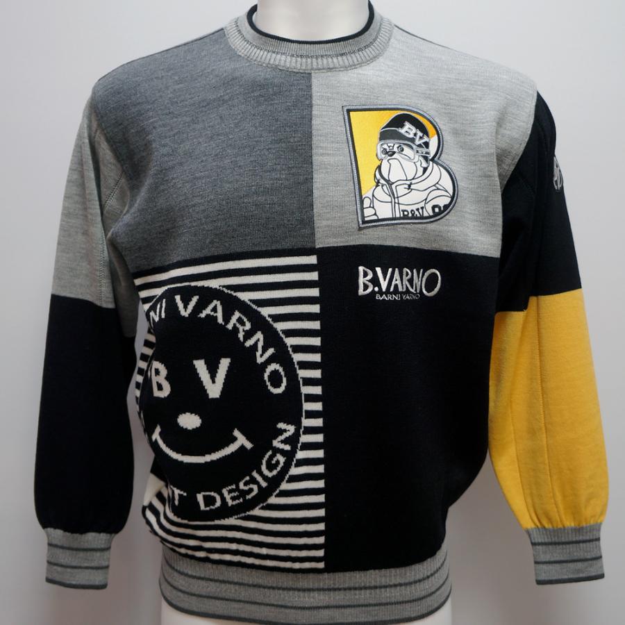 大きいサイズ✨　BARNI VARNO ニットベスト　ワッペン　ゴルフ　3L 大きいサイズ✨ BARNI VARNO ニットベスト ワッペン ゴルフ 3L
