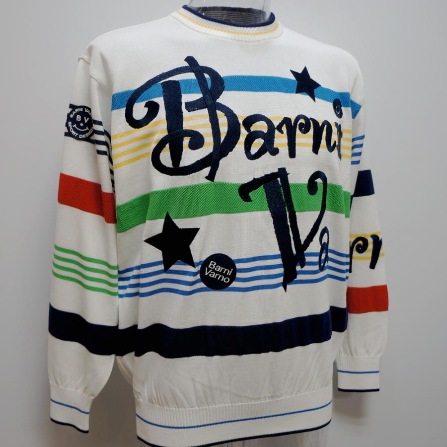 BARNI VARNO マルチカラー ストライプ セーター 楽天市場】バーニヴァーノ/BARNIVARNO 春夏ボーダースプリングニット