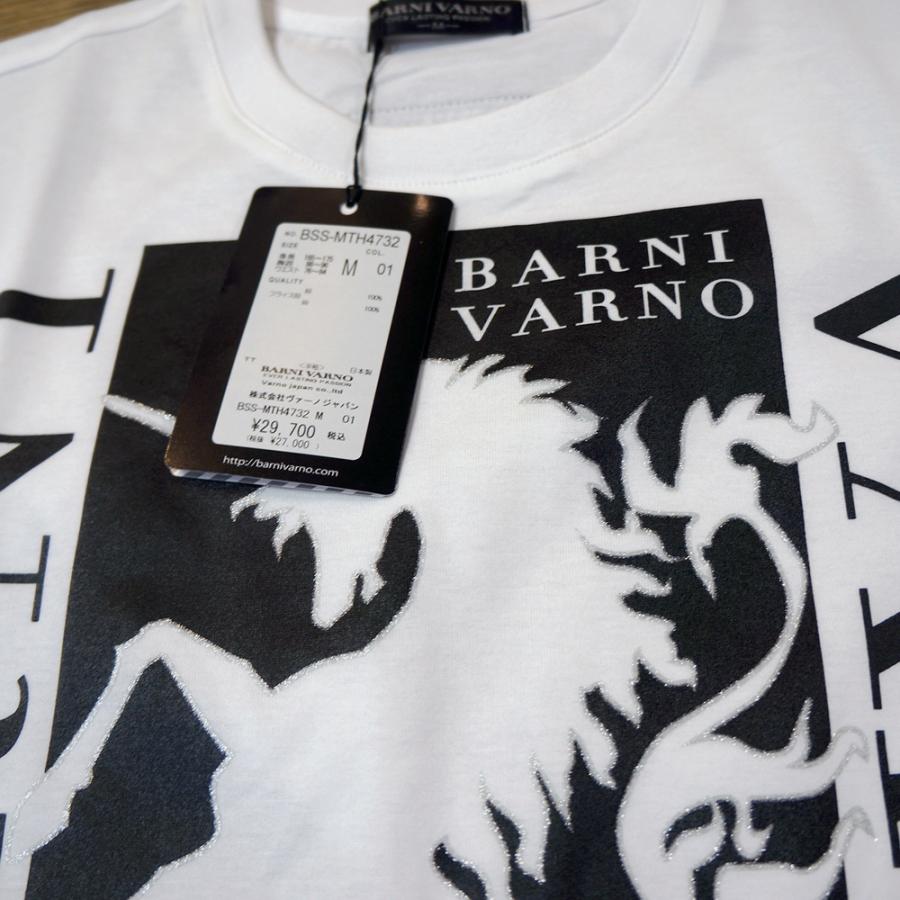 バーニヴァーノ・ユニコーンプリント 半袖Tシャツ(M)(L) 23 春夏 SS