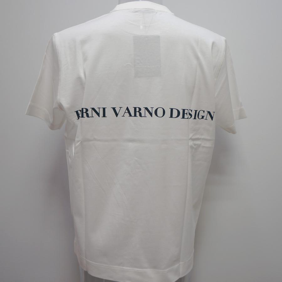 バーニヴァーノ・斜めロゴ 半袖Tシャツ(M)(L) 24 春夏 SS 新作 BSS-NTH5025-01 BARNI VARNO (M)(L)｜aldo-youhin｜02