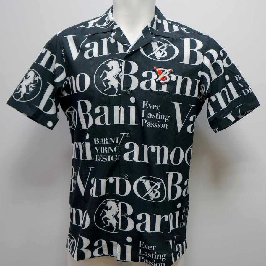 メンズ BARNI VARNO 総柄 長袖シャツ マルチカラー Mサイズ