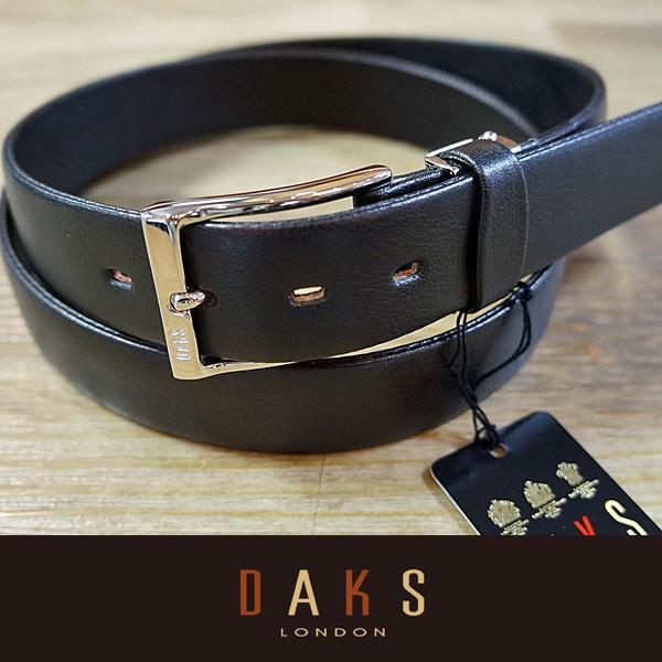 DAKS ダックス ベルト 牛革 袋縫無双仕立 DB35810-01 日本製(父