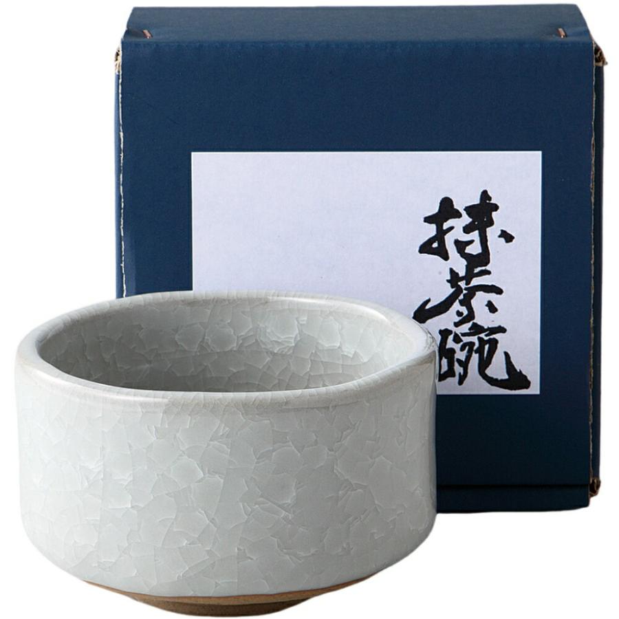 【美品】骨董　茶道　茶碗　楽焼　濃茶　薄茶　茶会　茶事 抹茶碗 抹茶茶碗 白貫入 陶器 美濃焼 日本製 抹茶椀 抹茶 matcha 茶碗