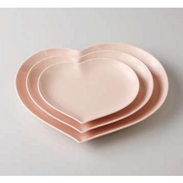 洋食器 プレート 丸皿 ハート型 プレート 小 ピンク 皿 食器 陶器 陶磁器 670 18 23f エールネット ヤフー店 通販 Yahoo ショッピング