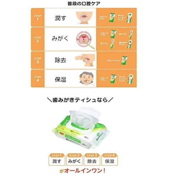 口腔ケア ハビナース 歯みがきティッシュ 10枚入×48個 669101AP ピジョンタヒラの画像