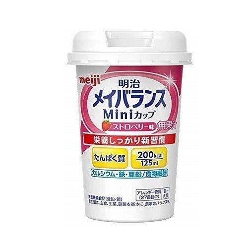 明治メイバランスミニストロベリー味 24本×3ケース 明治メイバランスミニ ストロベリー味 24本×3ケース 【公式通販】