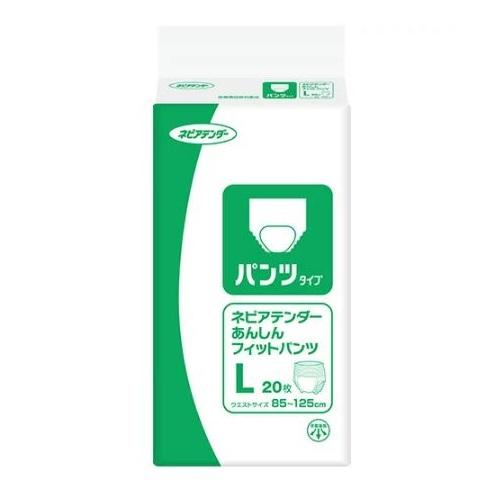 ネピアテンダー おむつ 王子ネピア あんしんフィットパンツ 496009 L 