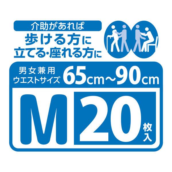 リフレ はくパンツ おむつ レギュラー Mサイズ 4回吸収 18196 20枚入×6 