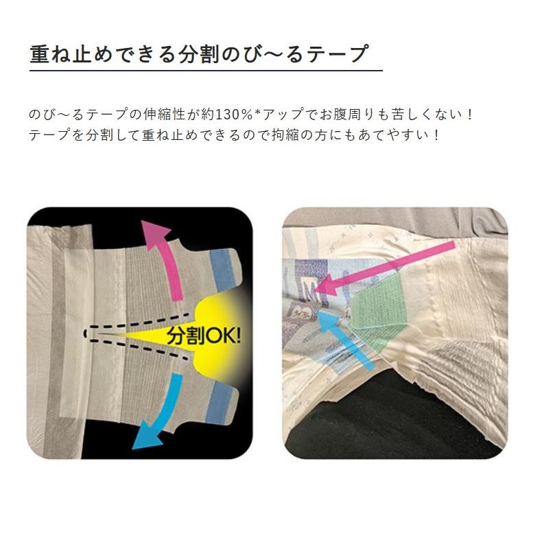 unicharm（ユニチャーム） おむつ ライフリー のび〜るフィット テープ