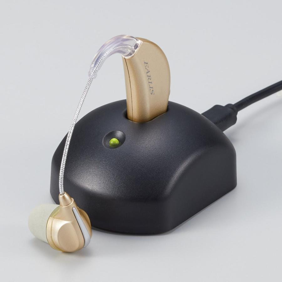 ELPA 朝日電器　 耳掛集音器 イヤリスチャージ 充電式 AS-M001 集音器 イヤリスチャージ 耳掛式 AS-M001 朝日電器 : 介護食品・介護