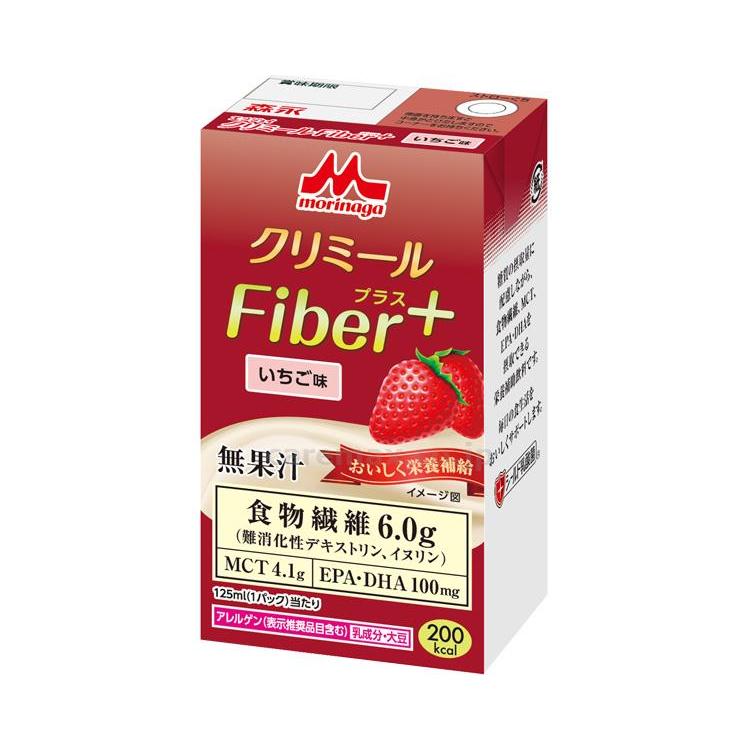 森永乳業 クリニコ エンジョイ クリミール Fiber＋ いちご味 コーヒー