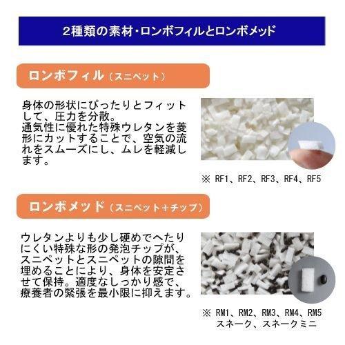 ロンボ ポジショニング ピロー＆クッション RF3 23×40cm ケープ 床ずれ防止 体位変換の画像