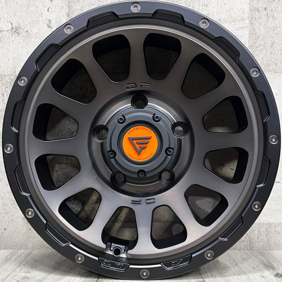デルタフォース　オーバル　ジオランダーAT　185/85R16　ジムニー 4本セット デルタフォースオーバル OVAL 16x6.0J 5/139.7 -5 MB