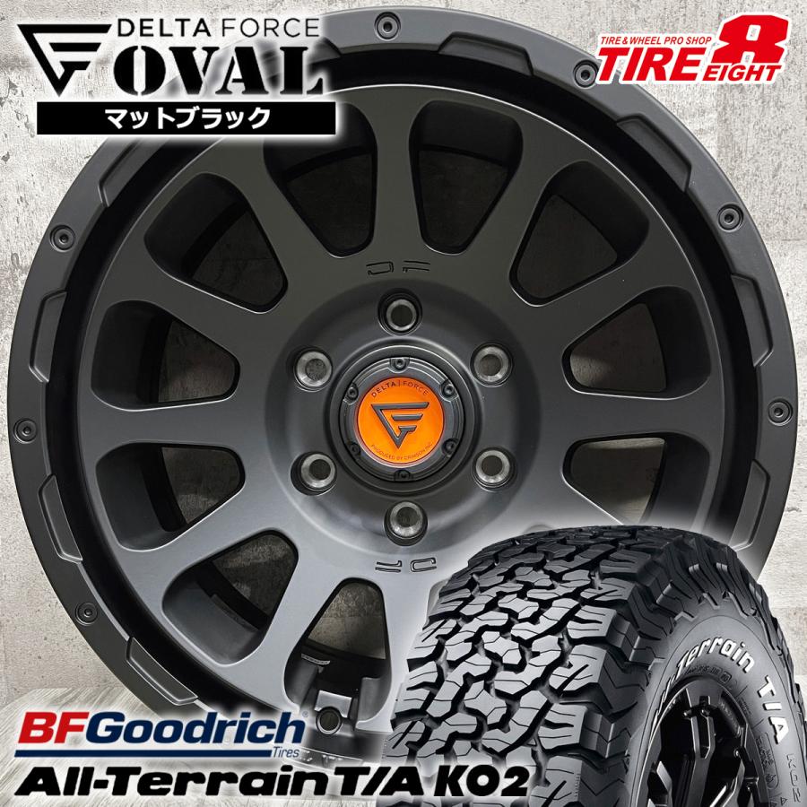 即納 タイヤホイール4本セット 265/70R17 BFGoodrich KO2 DELTAFORCE 