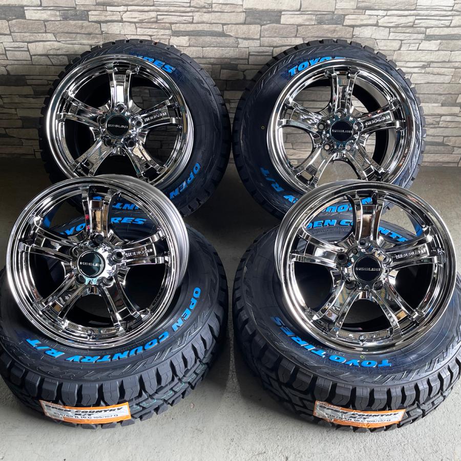 即納 タイヤホイール4本セット 特注 キーラーフォース 16×7.0J+38 5/114.3 SMC トーヨー オープンカントリー R/T 225/70R16 D:5 RAV4｜alert7030senior｜02