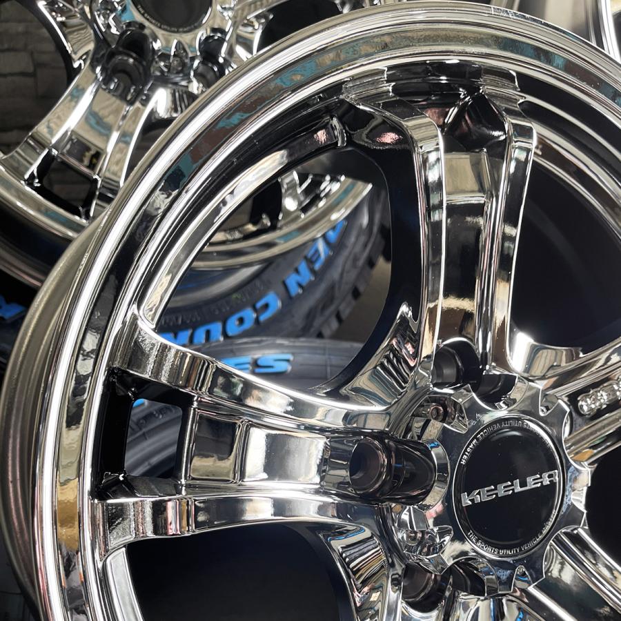 即納 タイヤホイール4本セット 特注 キーラーフォース 16×7.0J+38 5/114.3 SMC トーヨー オープンカントリー R/T 225/70R16 D:5 RAV4｜alert7030senior｜04