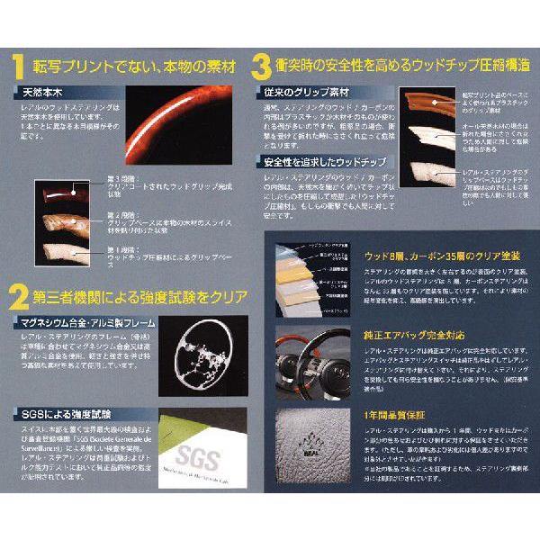 REAL(レアル)ステアリング【FJクルーザー】ブラックウッド(黒木目